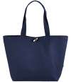 W850 Westford Mill EarthAware® Organic Marina Tote Bag French Navy colour image